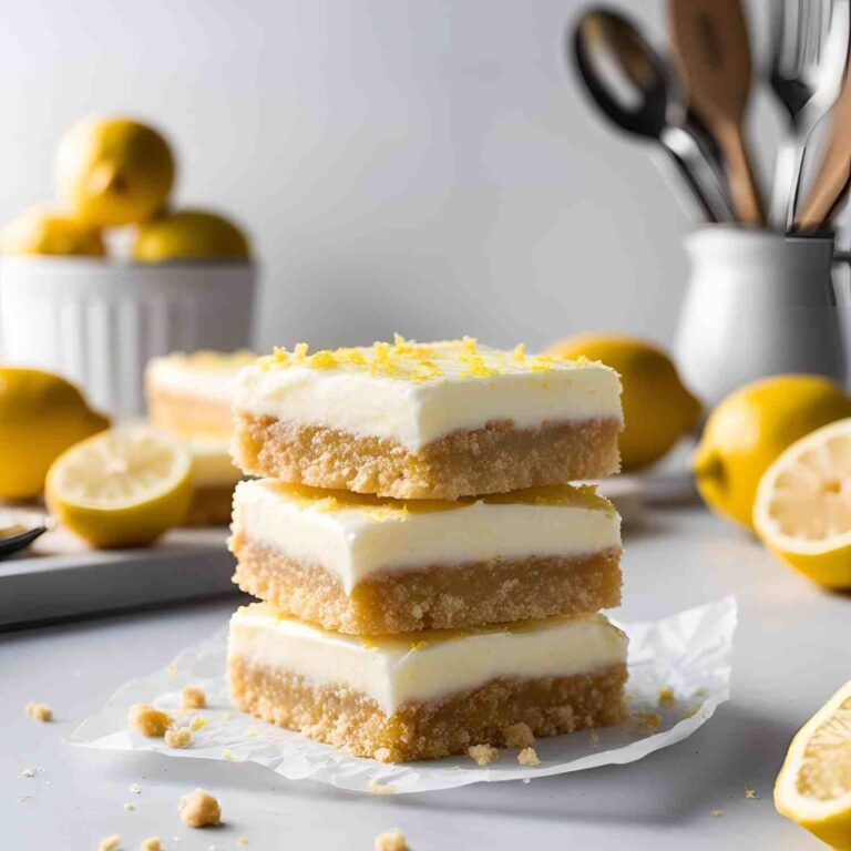 Refreshing No-Bake Lemon Bars