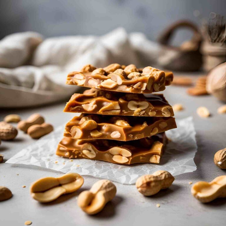 Crunchy Peanut Brittle